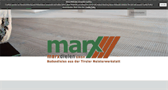 Desktop Screenshot of marx-dielen.com