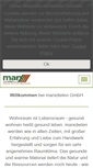 Mobile Screenshot of marx-dielen.com